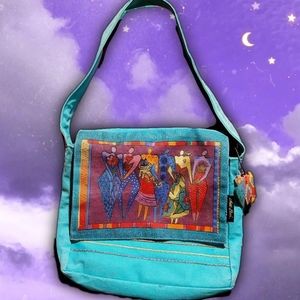 Laurel Burch Boho Art Purse Bag